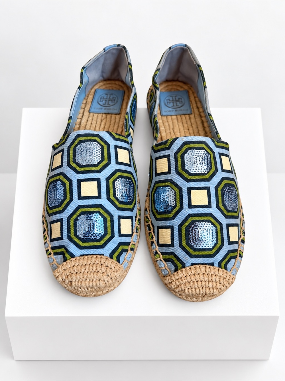 Tory Burch - Cecily Embellished Espadrille sz8.5